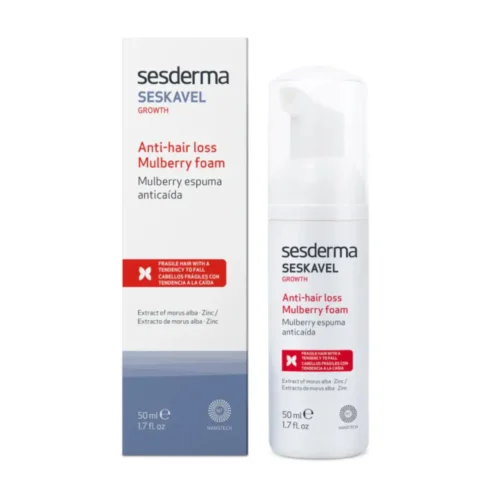 SESDERMA SESKAVEL GROWTH BLACKBERRY MOUSSE - 50ML | سيسديرما رغوة علاج تساقط الشعر - 50 مل