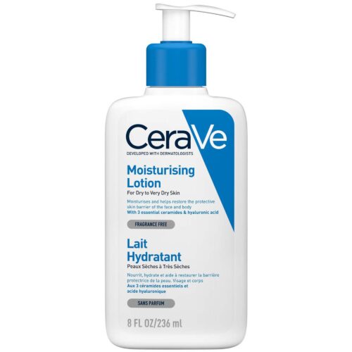 CERAVE DAILY MOISTURIZING FACE & BODY LOTION FOR NORMAL TO DRY SKIN - 236ml | سيرافي لوشن مرطب للبشرة العادية و الجافة - 236 مل