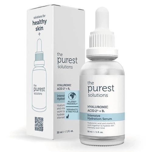 THE PUREST SOLUTIONS HYALURONIC ACID %2 + B5 INTENSIVE HYDRATION SERUM - 30ML | ذا بيوريست سيروم مرطب بحمض الهيالورنيك - 30 مل