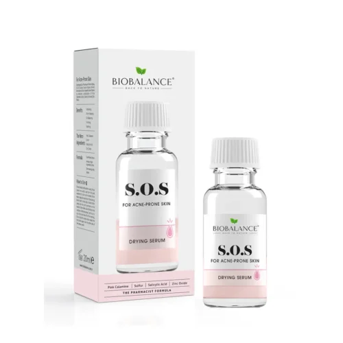 BIO BALANCE DRYING SERUM S.O.S 20ML | بايو بالانس سيروم موضعي يجفف حب الشباب - 20 مل