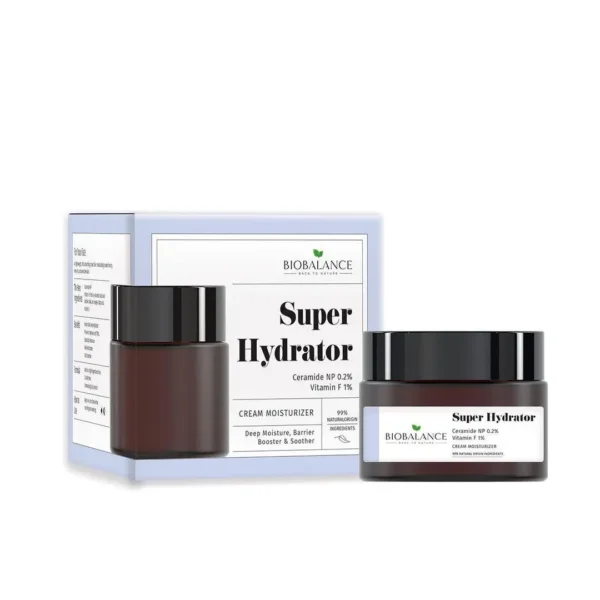 14 BIO BALANCE SUPER HYDRATOR MOISTURIZING FACE CREAM WITH CERAMIDES AND VITAMIN F - 50ML | بايو بالانس كريم مرطب بالسيراميدات - 50 مل