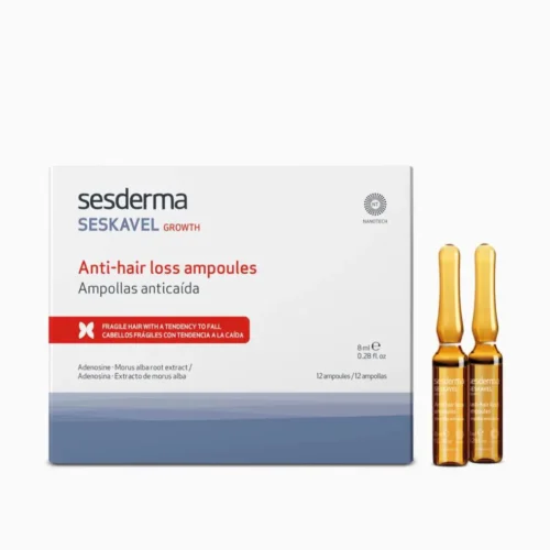 SESDERMA SESKAVEL ANTI-HAIR LOSS AMPOULES - 12 PCS X 8ML | سيسديرما سيرومات ضد تساقط الشعر - 12 قطعة X 8 مل