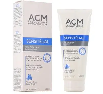 ACM SENSITÉLIAL EMOLLIENT CARE - 200ML | اي سي ام كريم مرطب للوجه و الجسم - 200 مل