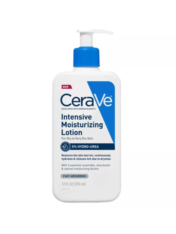 CERAVE INTENSIVE MOISTURIZING LOTION FOR DRY TO VERY DRY SKIN - 355ML | سيرافي لوشن مرطب للجسم للبشرة الجافة و الجافة جداً - 355 مل