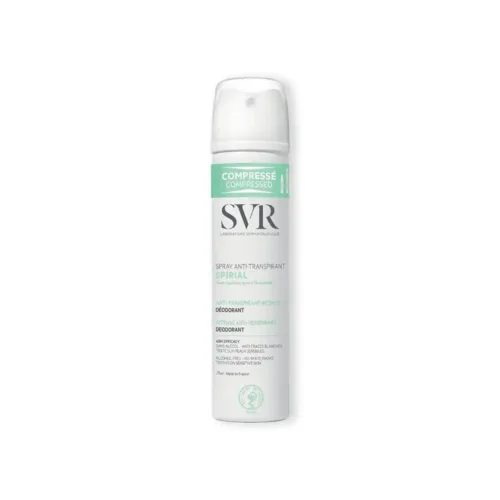 SVR SPIRIAL DEODORANT ANTI-PERSPIRANT SPRAY - 75ML | اس في ار بخاخ مزيل العرق المضاد للتعرق 75 مل