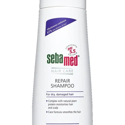 SEBAMED REPAIR SHAMPOO FOR DRY AND DAMAGED HAIR - 200ML | سيباميد شامبو الترميم للشعر الجاف و التالف - 200 مل