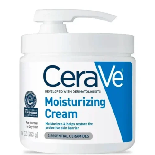 CERAVE MOISTURIZING CREAM FOR NORMAL TO DRY SKIN UNSCENTED | سيرافي كريم مرطب للبشرة العادية و الجافة