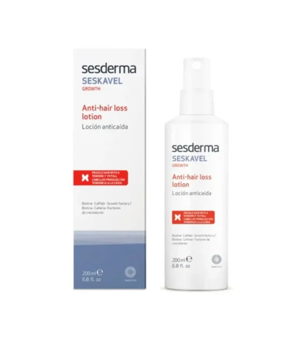 SESDERMA SESKAVEL GROWTH ANTI-HAIR LOSS LOTION - 200ML | سيسديرما لوشن مضاد للتساقط - 200 مل