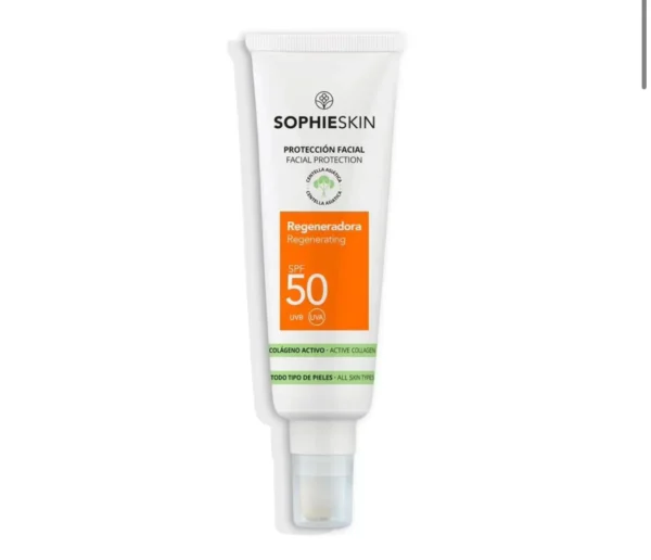 SOPHIESKIN FACIAL كريم واقي من أشعة الشمس لتجديد البشرة بعامل حماية 50