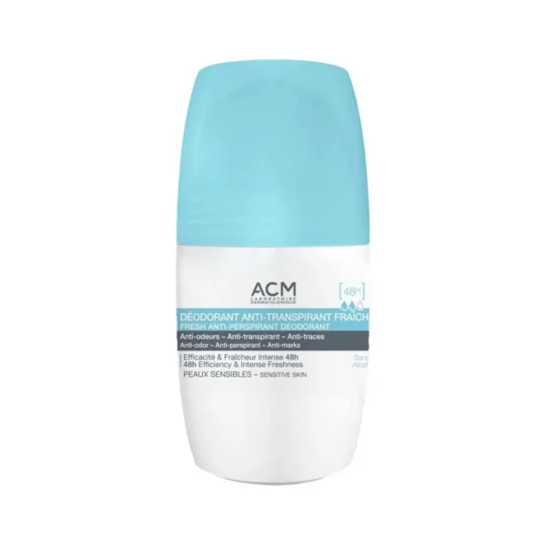 ACM DEODORANTE ANTITRANSPIRANTE 48H - 50ML | اي سي ام رول مضاد تعرق 48 ساعة - 50 مل