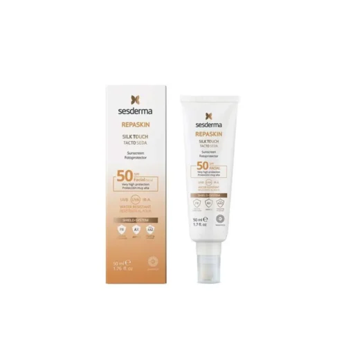 SESDERMA REPASKIN SILKTOUCH TACTO SEDA 50 SPF - 50ML | سيسديرما واقي شمسي للبشرة المختلطة والدهنية - 50 مل