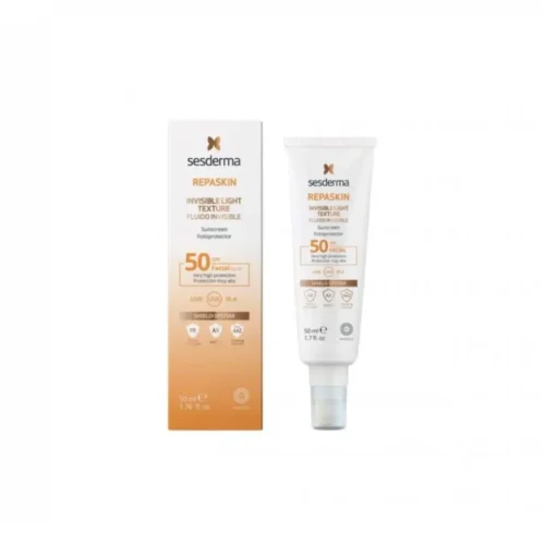 SESDERMA REPASKIN INVISIBLE LIGHT 50SPF - 50ML | سيسديرما واقي شمسي شفاف - 50 مل