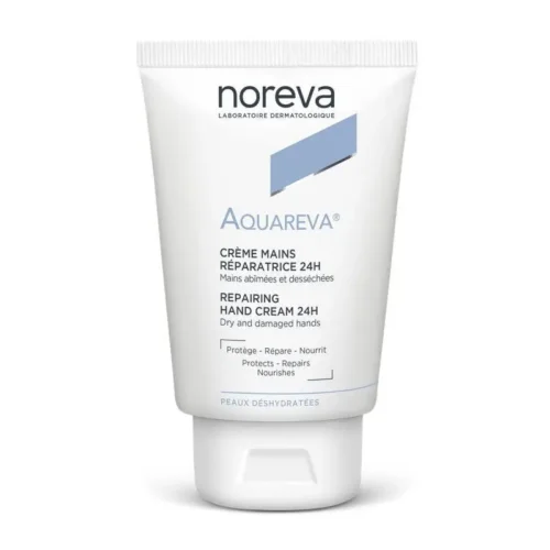 NOREVA AQUAREVA HAND CREAM REPARADORA 24H - 50ML | نوريفا كريم أكواريفا لليدين ريبارادورا 24 ساعة - 50 مل