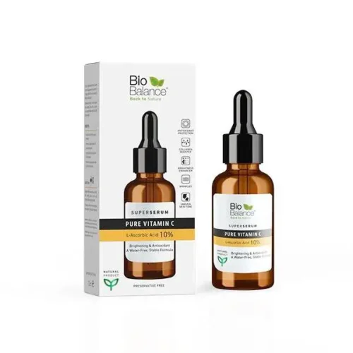 BIO BALANCE SUPER SERUM PURE WITH VITAMIN C - 30ML | بايو بالانس سيروم فيتامين سي - 30 مل