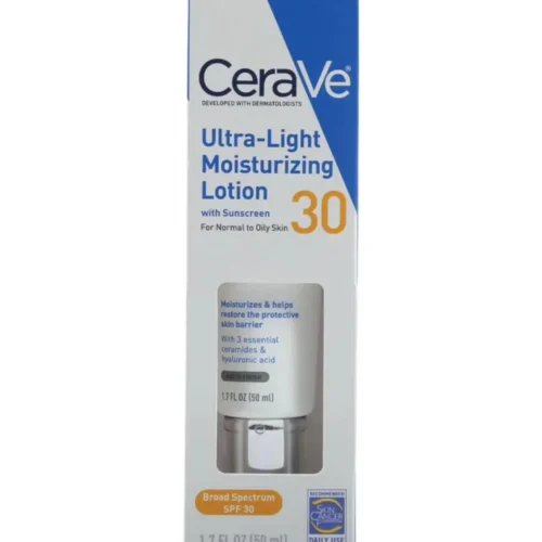 CERAVE ULTRA-LIGHT MOISTURIZING LOTION SPF 30 - 50ML | سيرافي لوشن مرطب مع عامل حماية من الشمس 30% - 50 مل