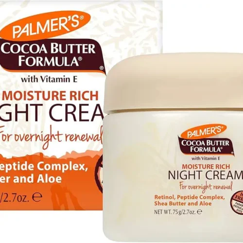 PALMER'S COCOA BUTTER MOISTURE RICH NIGHT CREAM - 75G | بالميرز كريم ليلي مرطب بزبدة الكاكاو - 75 غرام