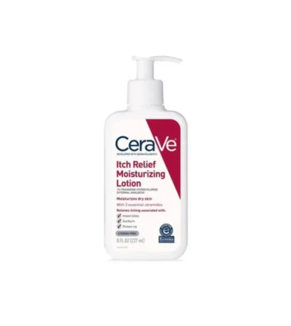 42 CERAVE ITCH RELIEF MOISTURIZING LOTION - 237ML| سيرافي مرطب لوشن لعلاج الحكة - 237 مل