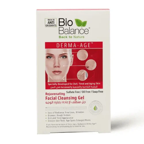 BIO BALANCE DERMA-AGE FACIAL CLEANSING GEL - 250ML | بايو بالانس غسول جيل الوجه - 250 مل