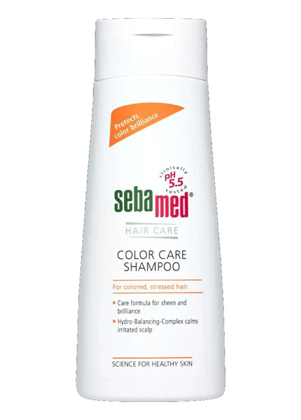 SEBAMED COLOR CARE SHAMPOO FOR COLORED AND STRESSED HAIR - 200ML | سيباميد شامبو للشعر المصبوغ و المتعب - 200 مل