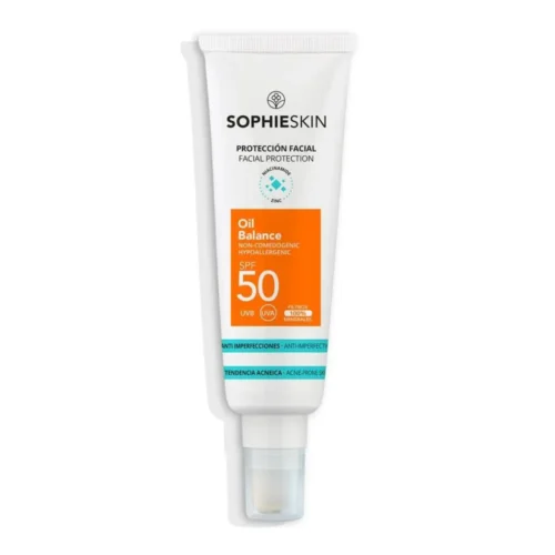 SOPHIESKIN FACIAL كريم واقي من أشعة الشمس لموازنة إنتاج الزيوت بعامل حماية 50