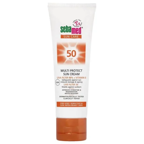 SEBAMED SUN CARE 50 SPF MULTI PROTECT SUN CREAM - 75ML | سيباميد كريم واقي شمسي SPF50 - 75 مل