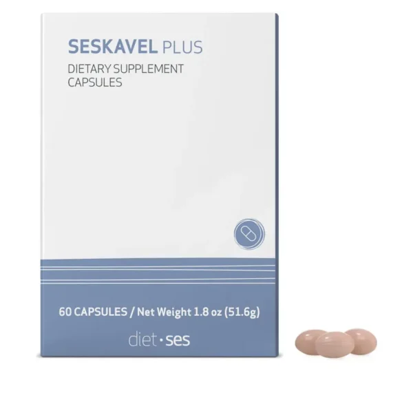SESDERMA SESKAVEL PLUS FOOD SUPPLEMENT - 60PSC | سيسديرما كبسولات مكملات غذائية - 60 قطعة