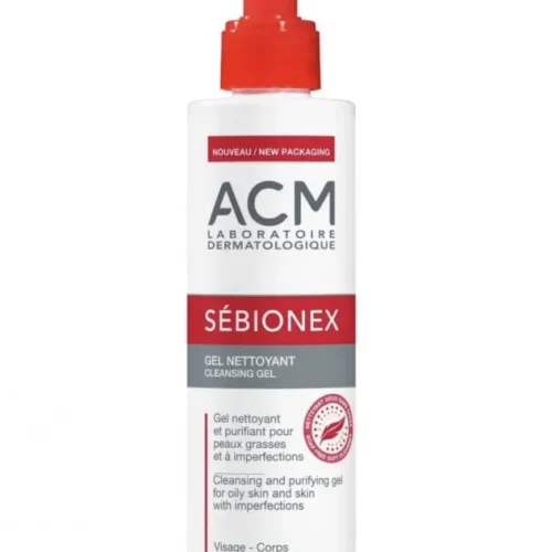 ACM SEBIONEX CLEANSING GEL FOR OILY SKIN - 200ML | اي سي ام غسول جل للبشرة الدهنية - 200 مل