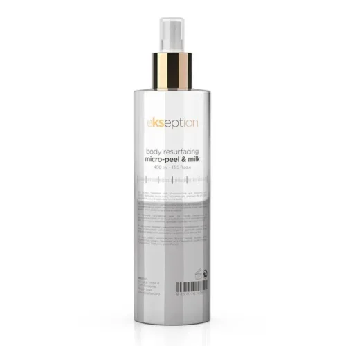 EKSEPTION BODY RESURFACING MICRO-PEEL & MILK - 400ML | اكسبشن حليب مقشر و مرطب للجسم - 400 مل