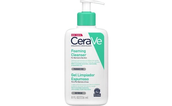CERAVE FOAMING CLEANSER GEL - 236ml | سيرافي غسول رغوي منظف للوجه - 236 مل