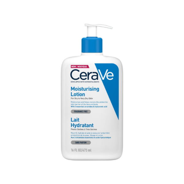 CeraVe Moisturising Lotion - 473ml | سيرافي لوشن مرطب للجسم للبشرة الجافة و الجافة جداً - 473 مل