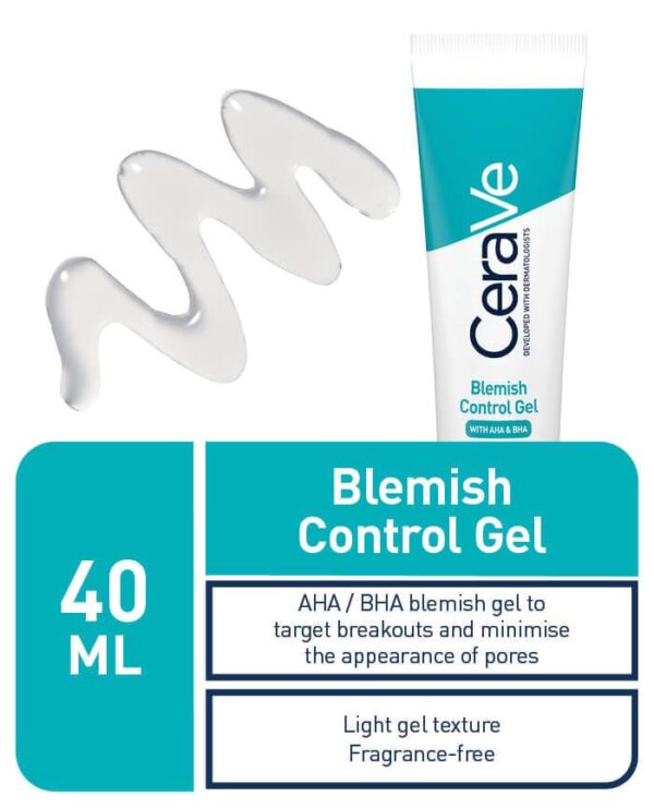 CERAVE ACNE CONTROL GEL SALICYLIC ACID ACNE TREATMENT - 40ML | سيرافي جل لعلاج حب الشباب بحمض السالسلك - 40 مل