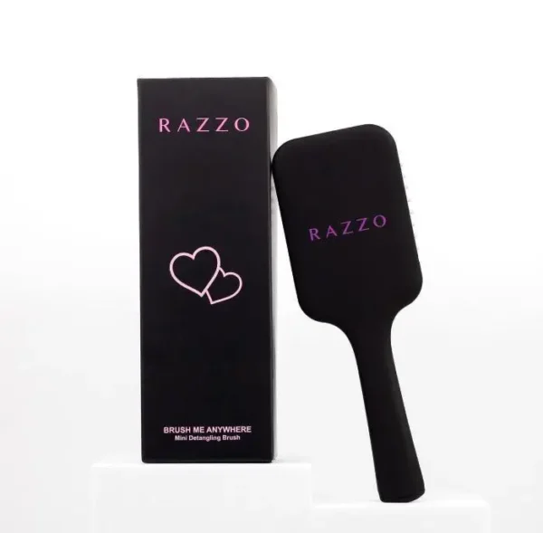 RAZZO BRUSH ME ANYWHER MINI WET & DRY | رازو مشط للشعر بحم صغير