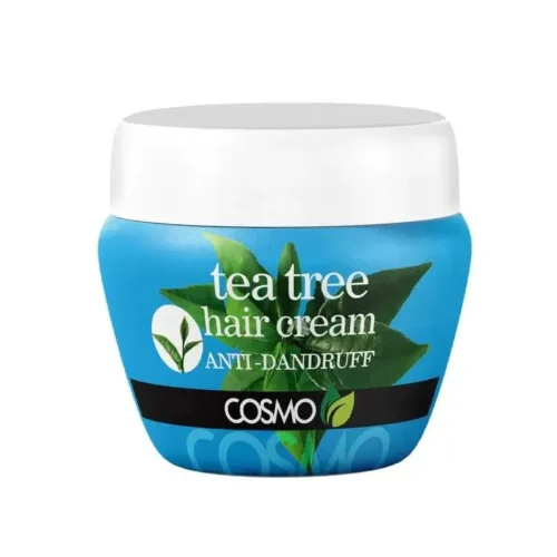 COSMO TEA TREE ANTI DANDRUFF HAIR CREAM - 250ML | كوزمو كريم للشعر ضد للقشرة بخلاصة زيت شجرة الشاي - 250 مل