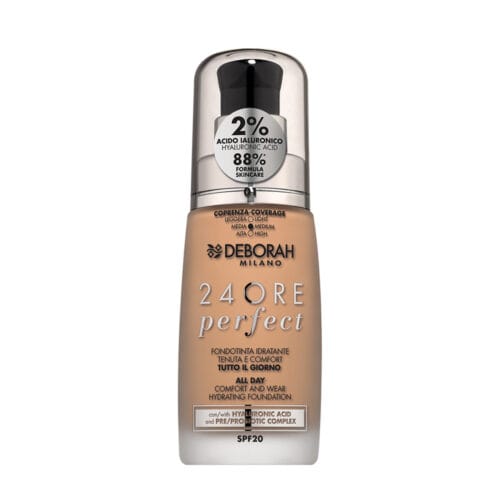 DEBORAH MILANO 24ORE PERFECT FOUNDATION WITH HYALURONIC ACID