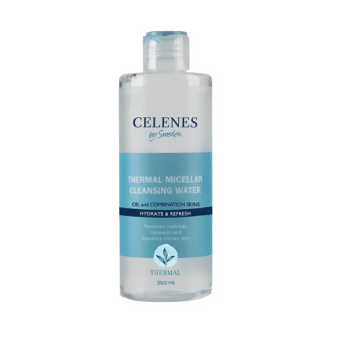 CELENSE THERMAL MICELLAR CLEANSING WATER, OILY AND COMBINATION SKIN - 250ML | سيلينس ميسيلار للبشرة الدهنية والمختلطة - 250 مل