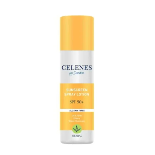 CELENES HERBAL SUNSCREEN LOTION SPRAY 50 SPF - 150ML | بخاخ واقي شمسي مع عامل حماية 50 - 150 مل