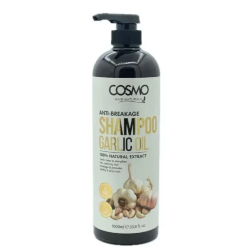 COSMO ANTI- BREAKAGE SHAMPOO GARLIC OIL - 1000ML | زيت الثوم والكرياتين