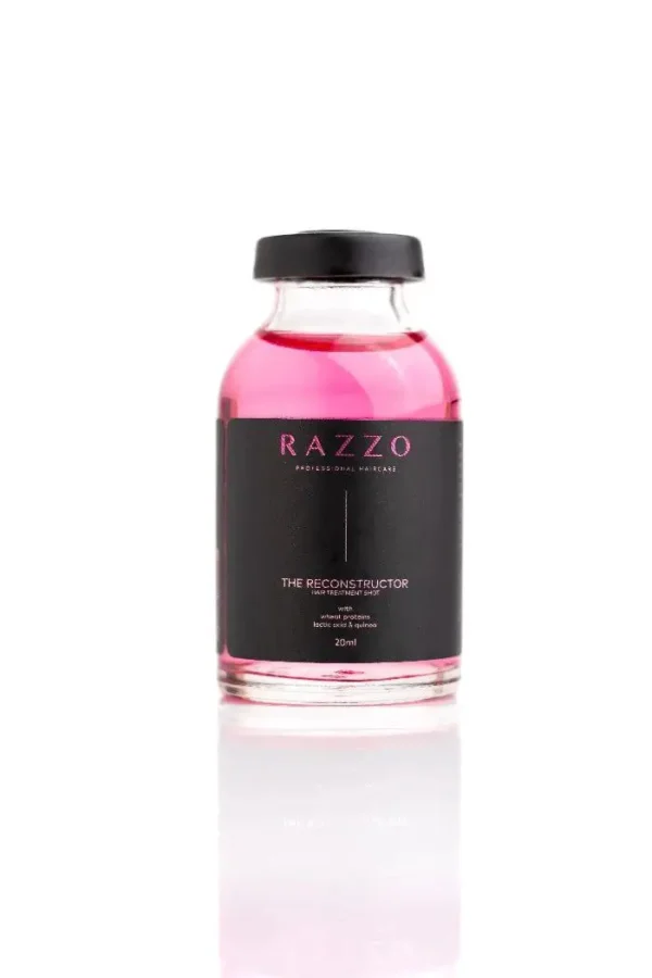 RAZZO AMPULE THE RECONSTRUCTOR HAIR TREATMENT SHOT - 20ML | رازو أمبولة لإعادة بناء الشعر - 20 مل