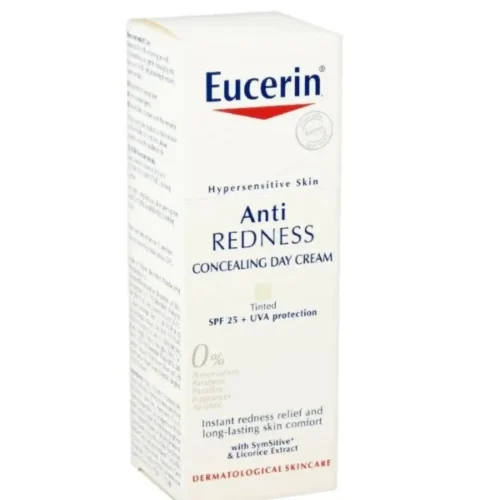 EUCERIN ANTI-REDNESS CONCEALING DAY CREAM SPF25 TINTED - 50ML | يوسيرين كريم النهار لإخفاء الاحمرار مع لون - 50 مل