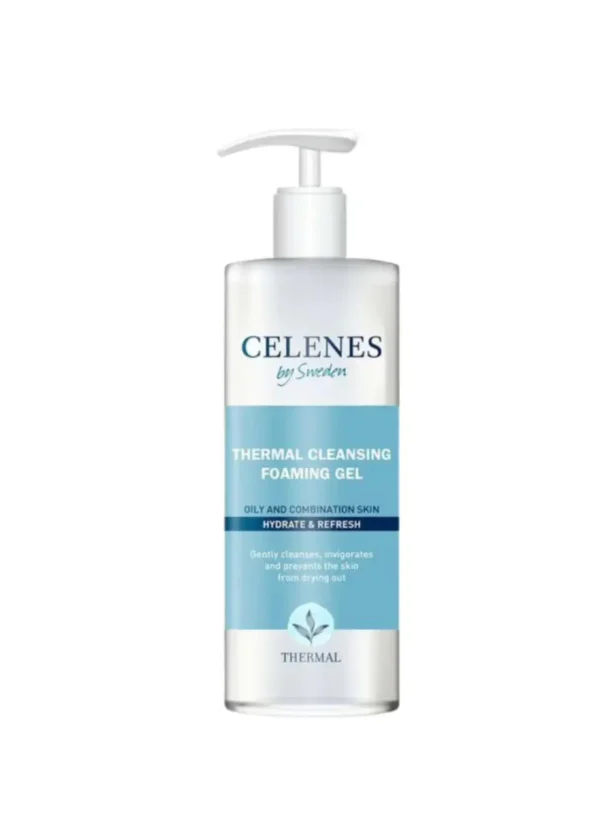 9 CELENES BY SWEDEN THERMAL CLEANSING FOAMING GEL - 250ML | سيلينس جيل غسول للوجه - 250 مل