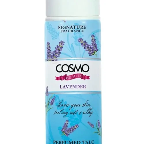 COSMO SIGNATURE FRAGRANCE PERFUMED TALC - 125G | كوزمو بودرة التلك المعطرة - 125 غرام بالافندر