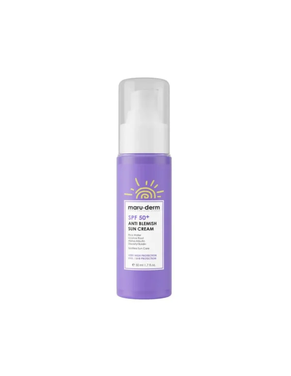 MARU.DERM ANTI BLEMISH SUN CREAM SPF 50 - 50ML | مارو.ديرم واقي شمسي مضاد للتصبغات SPF50 - 50 مل