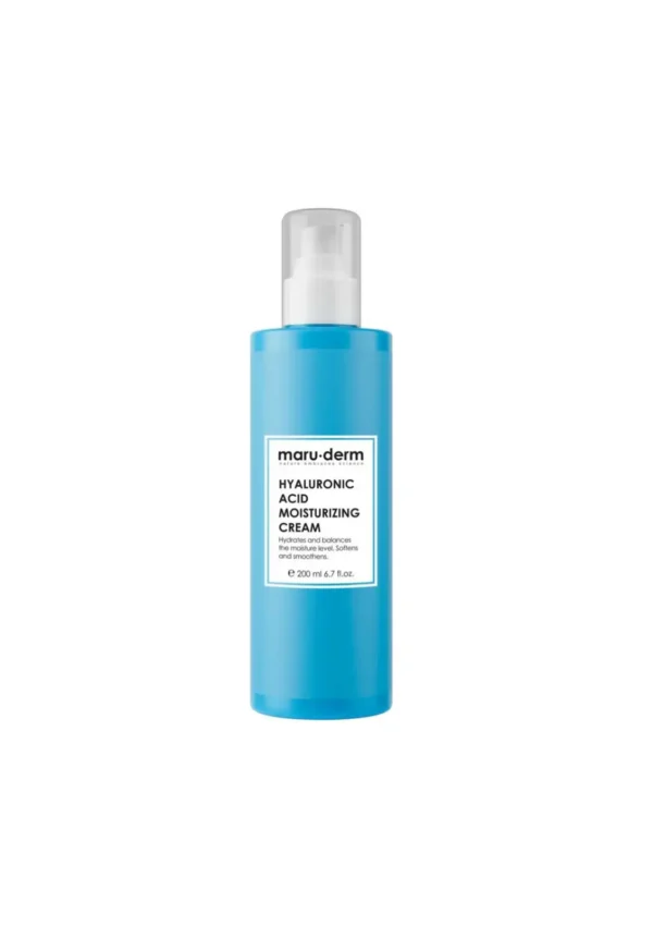 MARU.DERM HYALURONIC ACID MOISTURIZING CREAM - 200ML | مارو.ديرم كريم الهيالورونيك اسيد - 200 مل