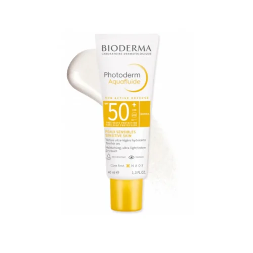 BIODERMA PHOTODERM AQUAFLUIDE SPF50+ | بيوديرما واقي شمسي بعامل حماية 50 للبشرة الدهنية