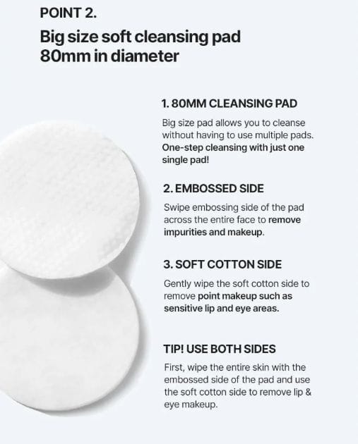 IMG-20250911-WA0005 CELIMAX JI.WOO.GAE ONE STEP MILD CLEANSING PAD - 225ML | سيليماكس فوط تنظيف للوجه - 225 مل
