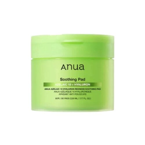 ANUA SOOTHING PAD AZLAIC10 + HYALURON - 90PADS | أنوا تونر بالأزليك اسيد و الهيالورونيك اسيد - 90 قطعة
