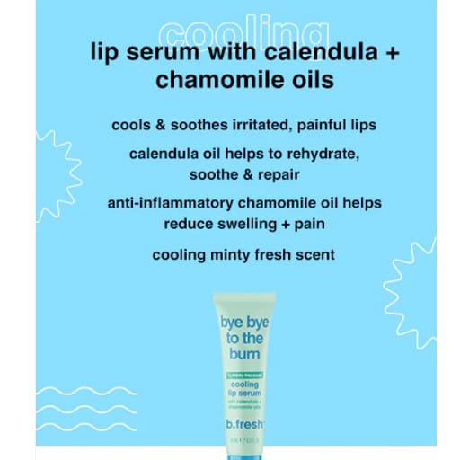 مرطب شفاه بخلاصة النعناع Bye To The Burn Cooling Lip Serum