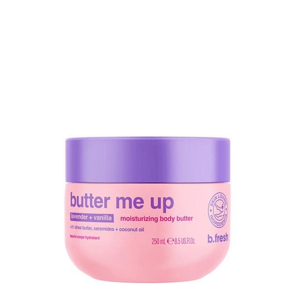 B.Fresh butter me up moisturizing body butter زبدة الجسم المرطبة زبدة للجسم بترطيب مكثف مع زبدة الشيا والسيراميد وزيت جوز الهند