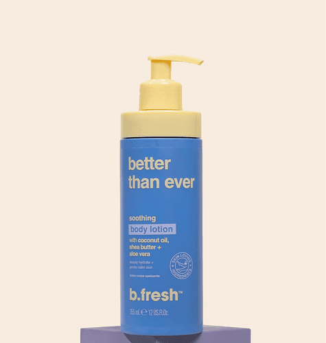 لوشن مُهدئ للجسم بزيت جوز الهند وزبدة الشيا والصبار 355 مل