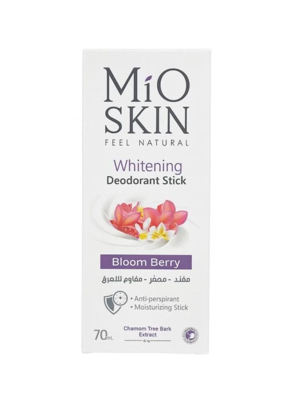 Mio Skin Whitening Deodorant ‏Stick Anti- Perspirant||Moisturizing 70g مزيل تعرق مفتح من مايو سكن٧٠ غرام